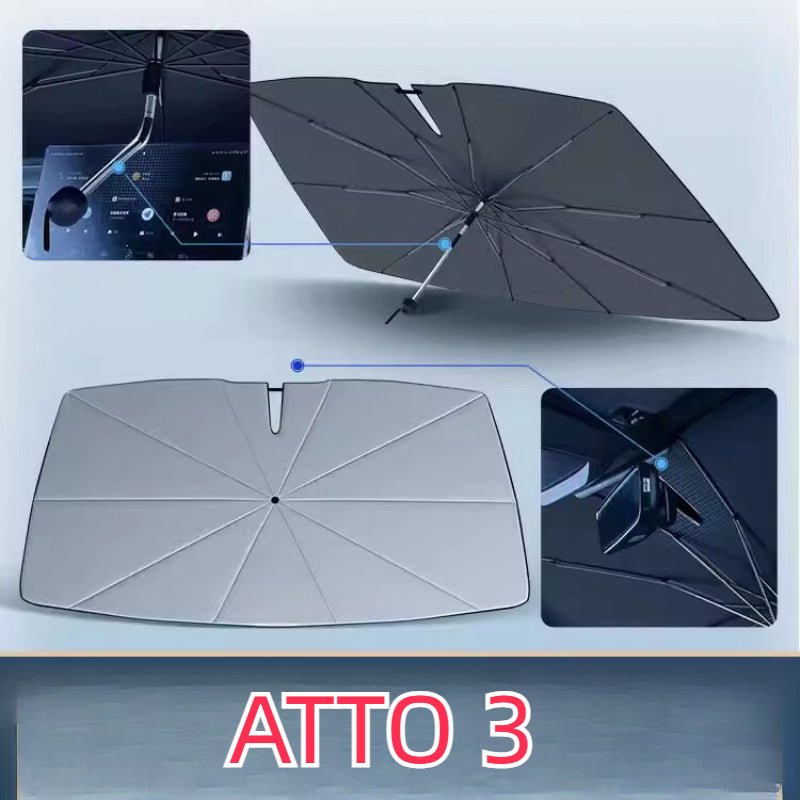 For BYD ATTO 3 / DOLPHIN/SEAL/SEAL U Car Windscreen Sunshade - Image 14