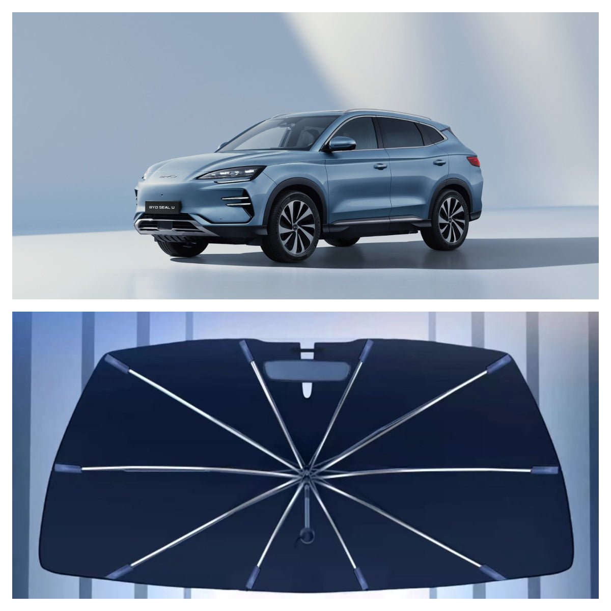 For BYD ATTO 3 / DOLPHIN/SEAL/SEAL U Car Windscreen Sunshade - Image 16