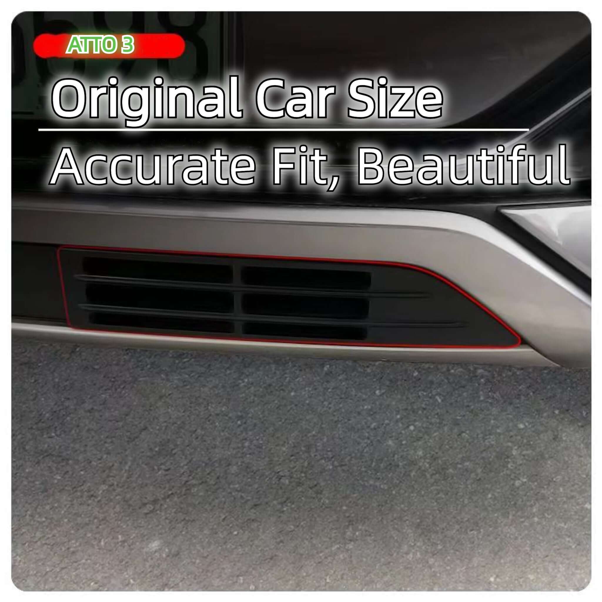 For BYD ATTO 3 Front Bumper Bug Net - Image 5