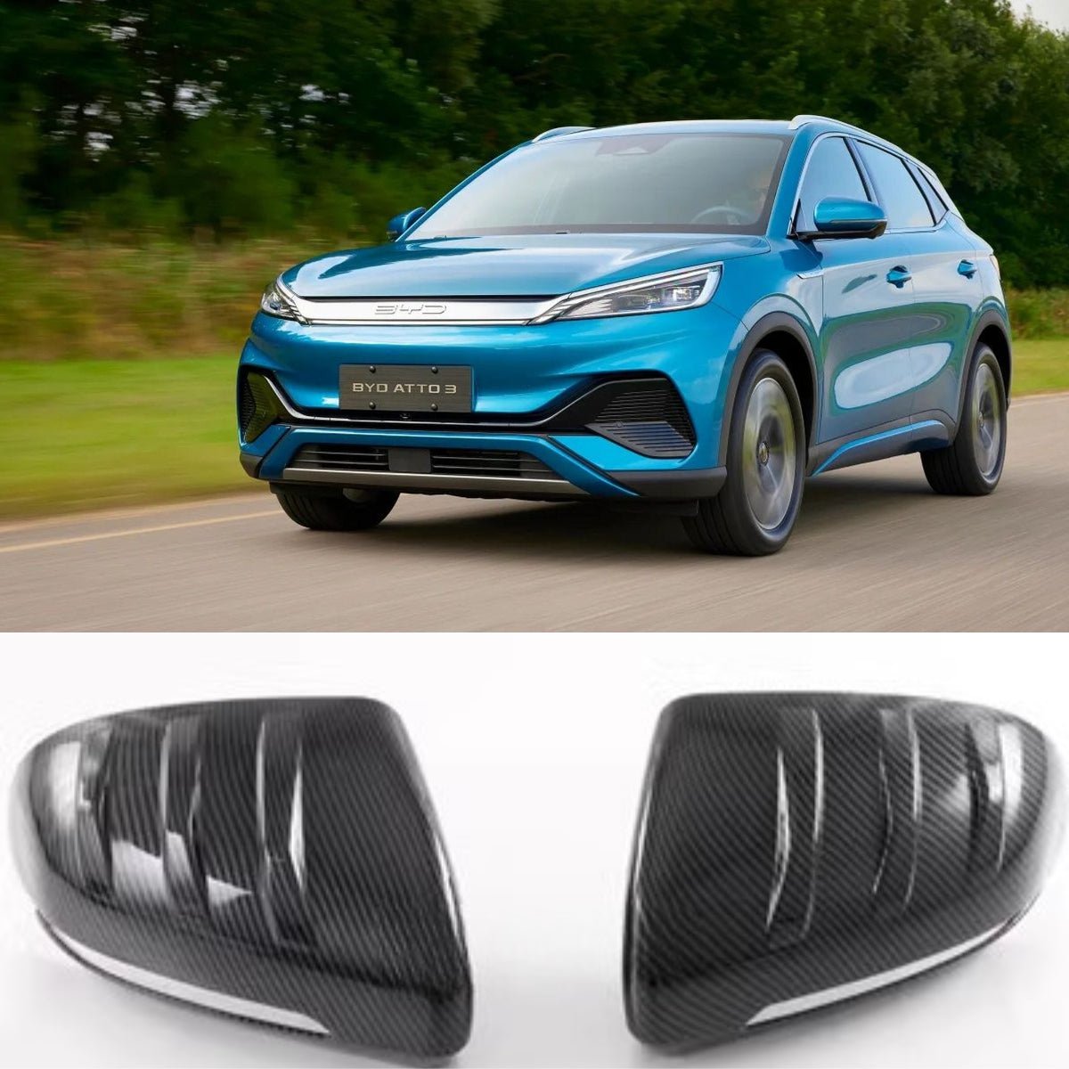 Mirror Protective Cover for BYD (2 Pcs)