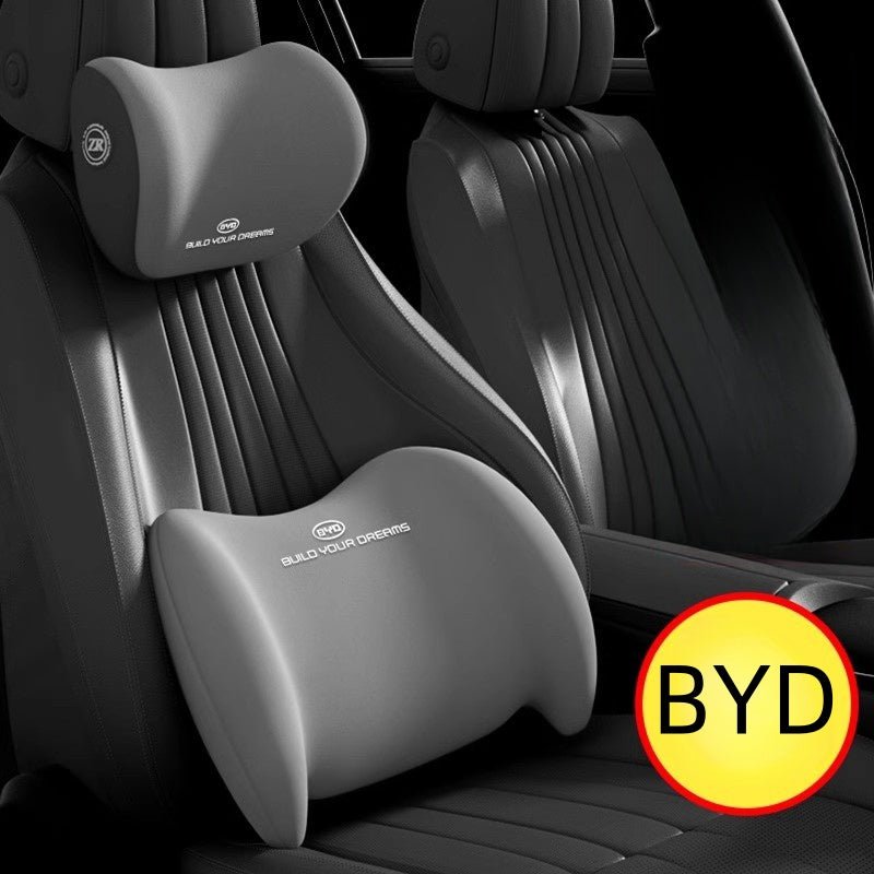 Car Seat Headrest And Waist Pillow For BYD (2 Pcs) - Image 2