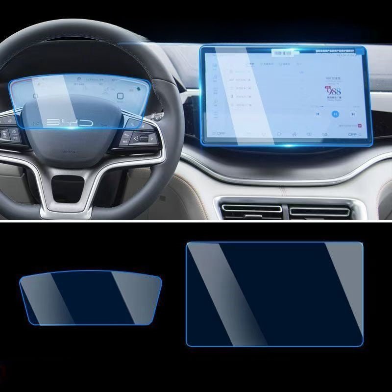 For BYD Navigation Screen Dashboard Screen Tempered Glass Film (4 Pcs) - Image 12