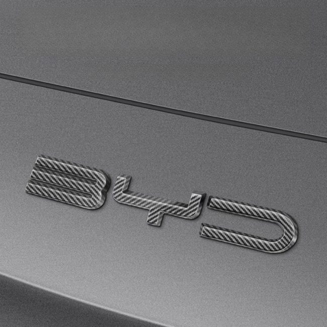 For BYD Seal U/Sealion 6 Logo Black Emblem Sticker – EV Accessories & Parts