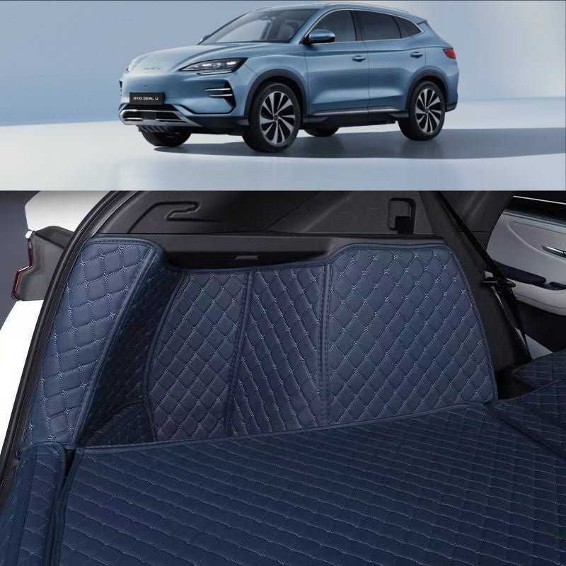 Premium Full-Cover Leather Trunk Mat for BYD Seal U & Sealion 6 - Image 8