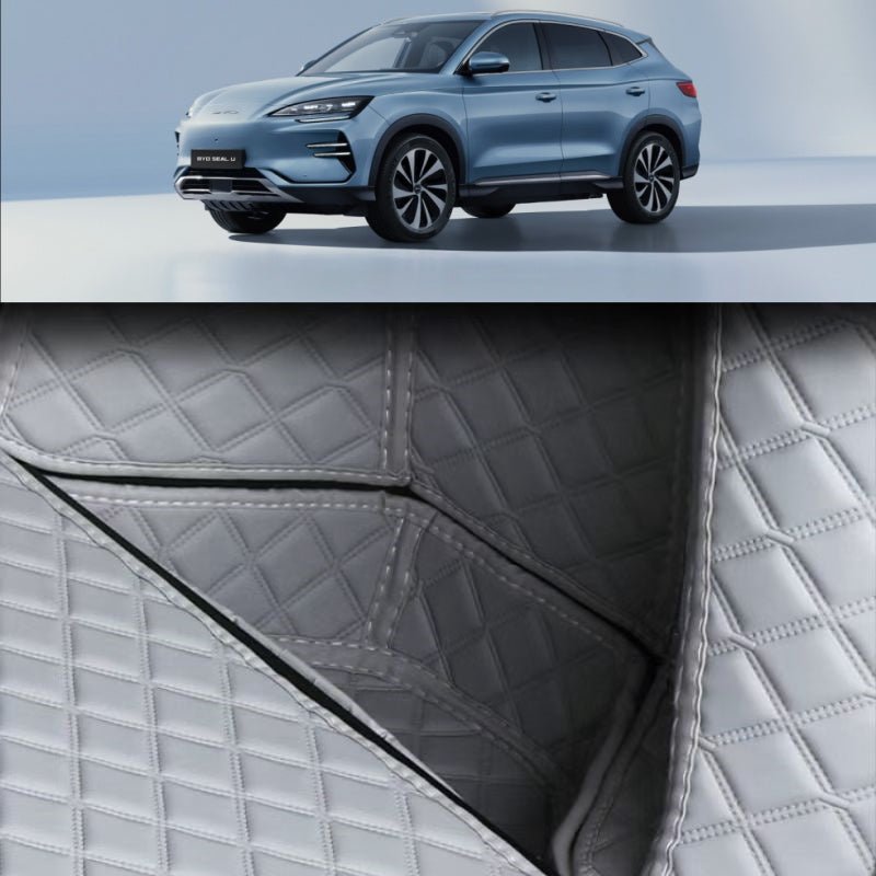 Premium Full-Cover Leather Trunk Mat for BYD Seal U & Sealion 6 - Image 7