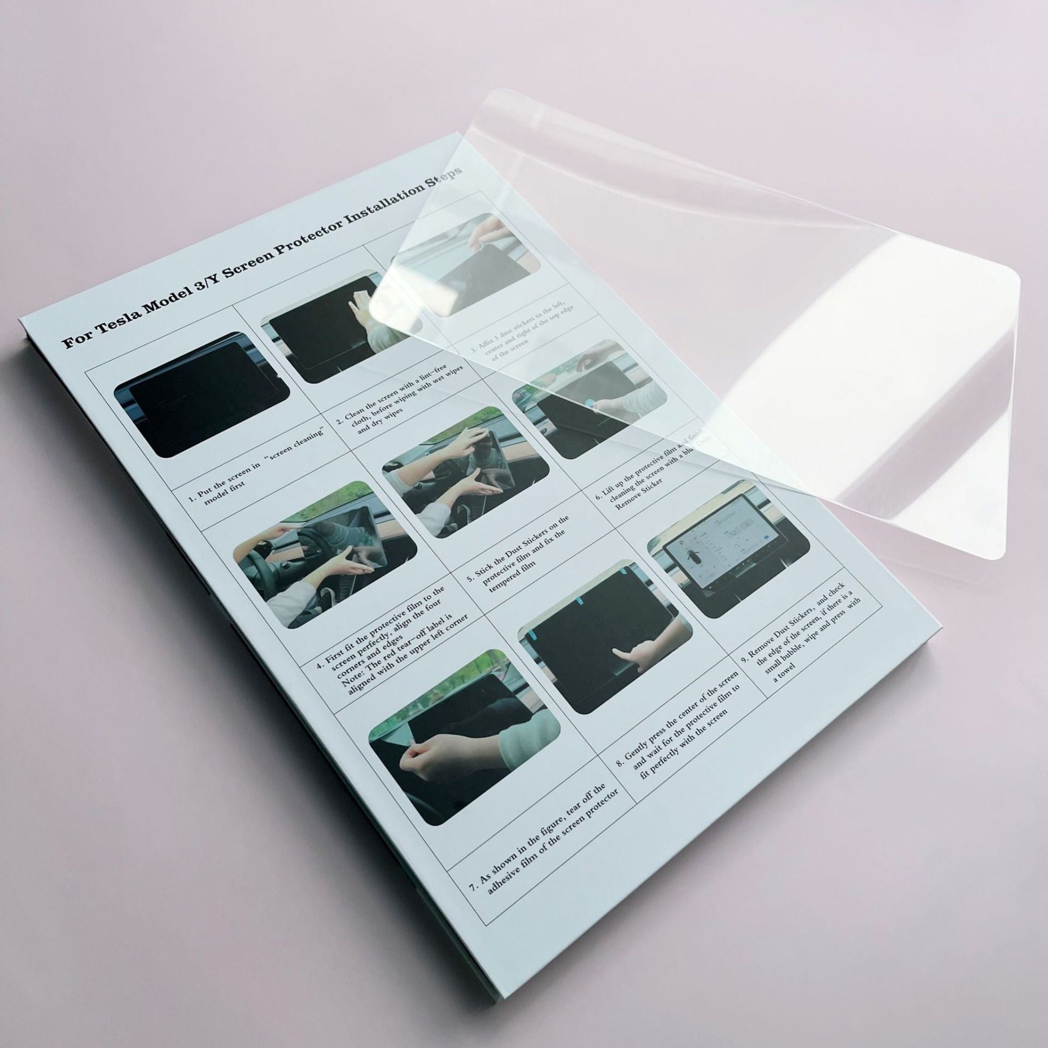 For BYD Navigation Screen Dashboard Screen Tempered Glass Film (4 Pcs) - Image 10