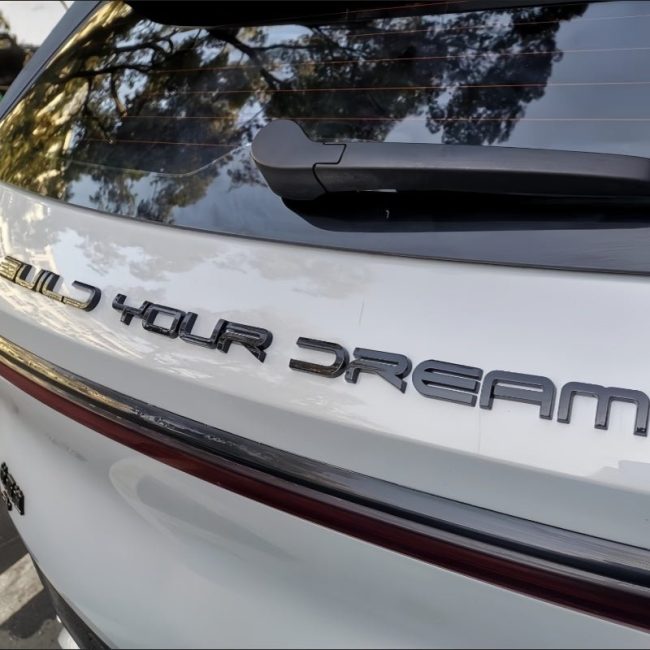 Front & Rear Badges Logo for BYD ATTO 3 – EV Accessories & Parts