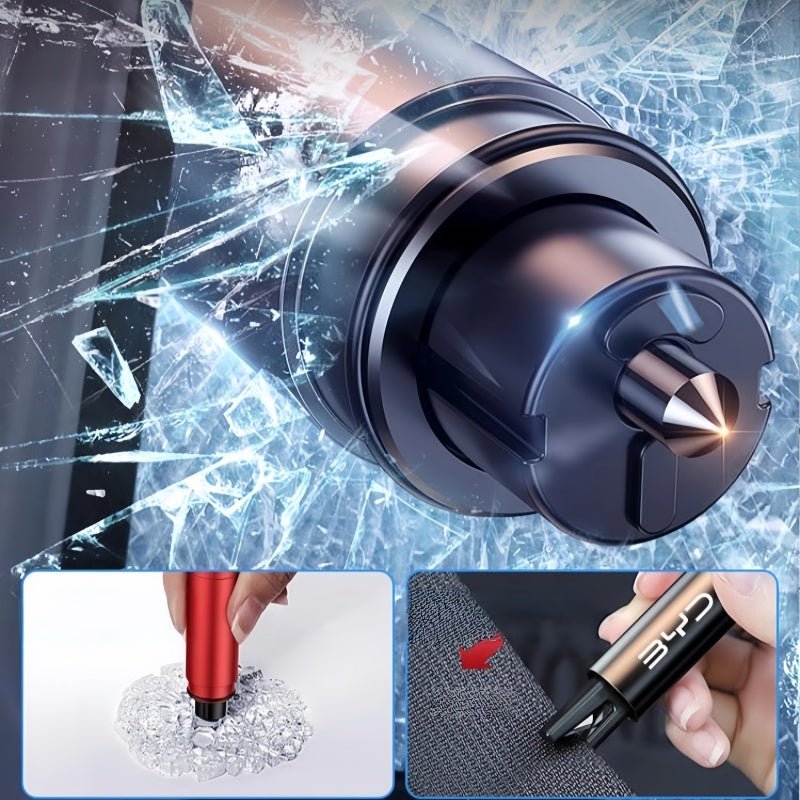 Glass Breaker & Seatbelt Cutter for BYD - Image 3