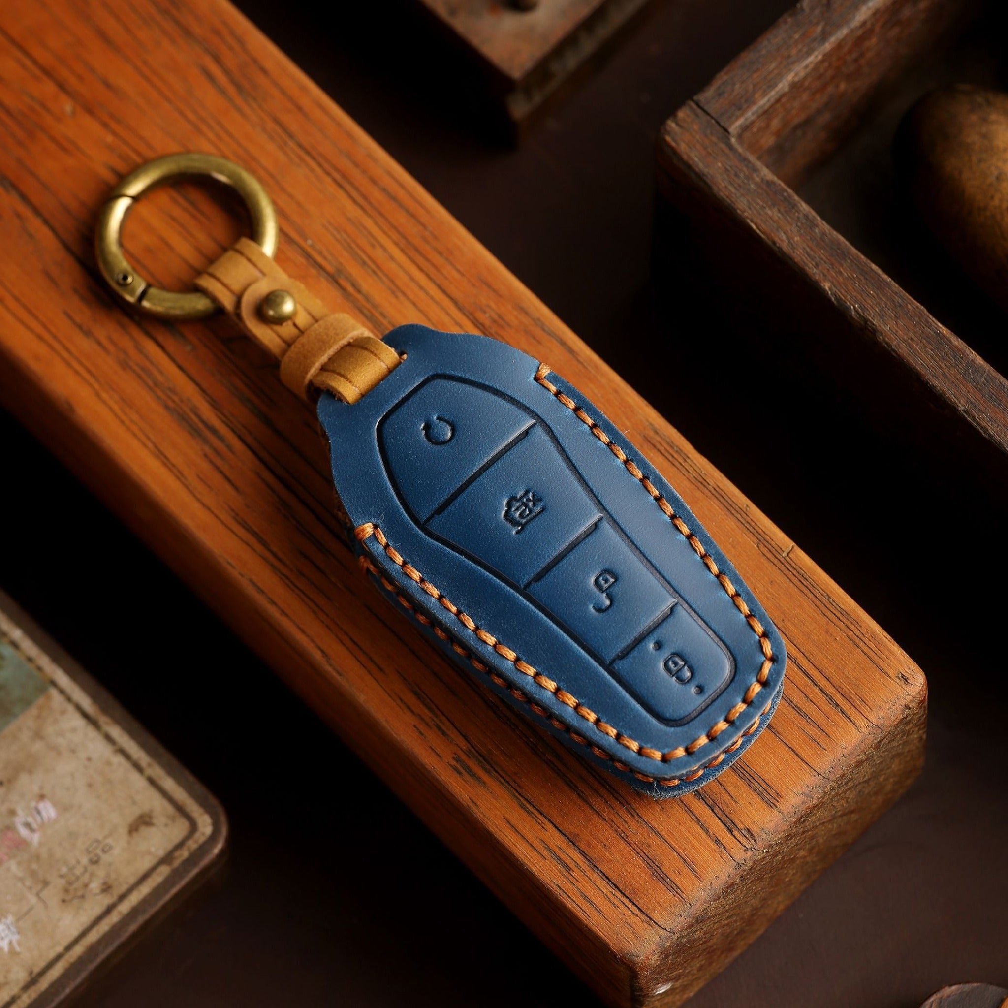 Key Premium Leather Case for BYD - Image 5