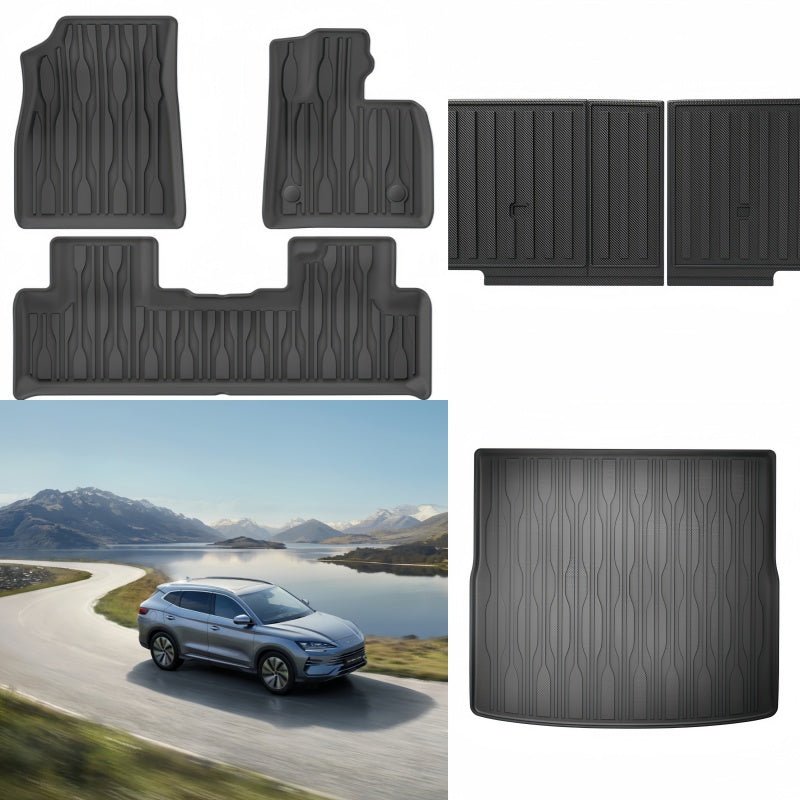 TPE Floor Mats & Trunk Mat for BYD Sealion 6/Seal U - Image 15