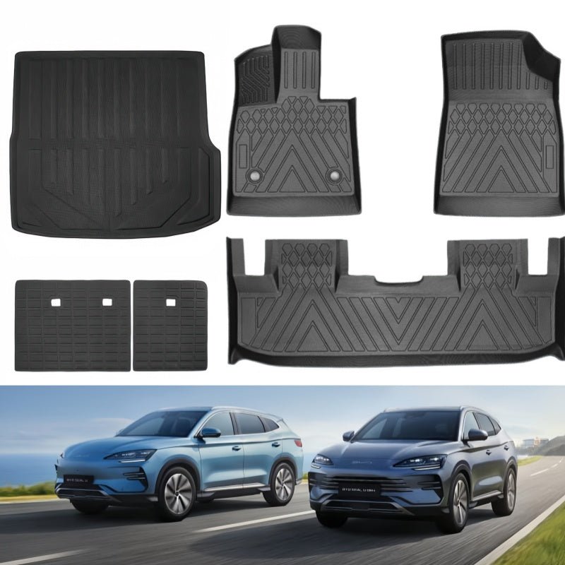 XPE Floor Mats & Trunk Mat for BYD Sealion 6/Seal U - Image 20
