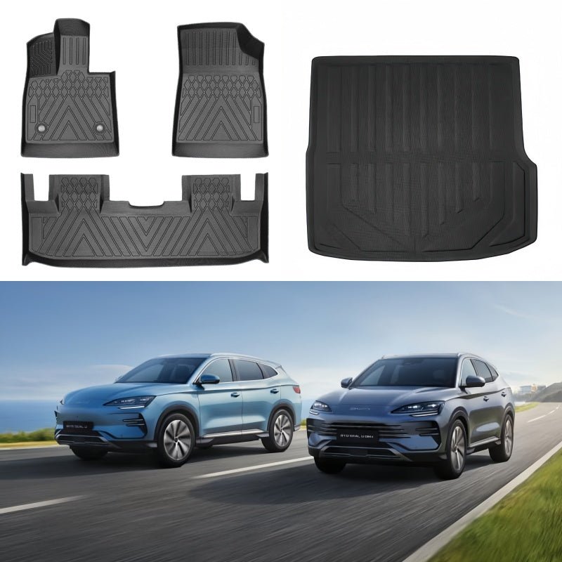 XPE Floor Mats & Trunk Mat for BYD Sealion 6/Seal U - Image 17