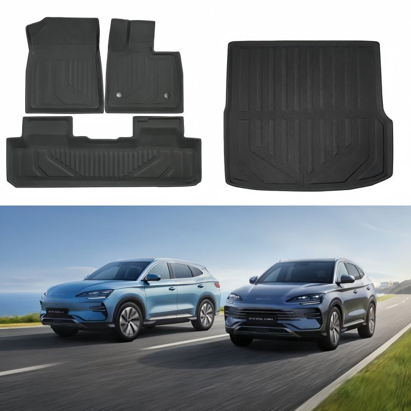 XPE Floor Mats & Trunk Mat for BYD Sealion 6/Seal U - Image 18
